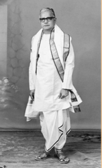 Standing portrait of Papa Venkataramiah